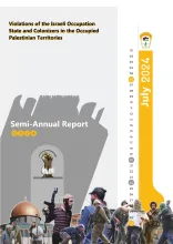 Violations of the Israeli Occupation State and Colonizers in the Occupied Palestinian Territories - Semi Annual Report 2024